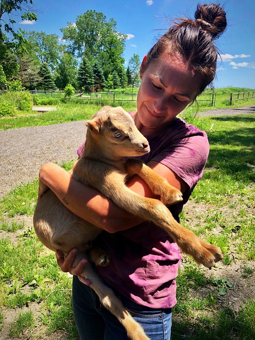 Cradling a Kid